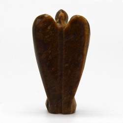 Angel de Piedras Preciosas Tallado a mano - Ojo de Tigre - 8cm