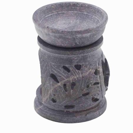 Kleiner Speckstein-Ölbrenner 8cm - Om