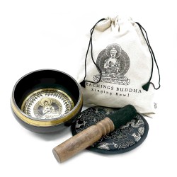 Handgemachtes und graviertes tibetisches...