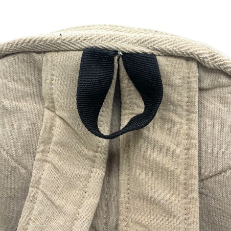 Mochila Mediana de Cáñamo Tiedye Sin Estampado
