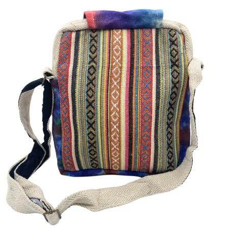 Bolsa de Cáñamo Tiedye - 2 Cremalleras & Solapa