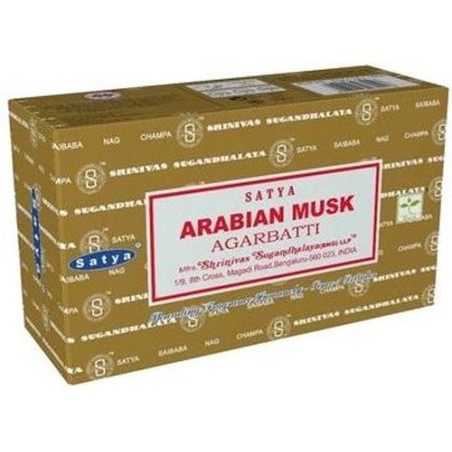 Kadzidło Arabskie Piżmo - Piżmo Arabskie - Satya 15gr.