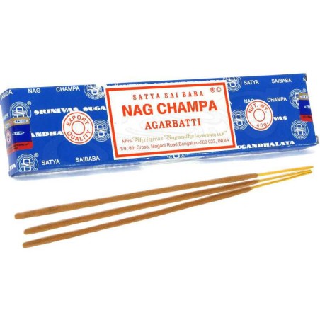 Incienso Satya Nag Champa - 1 cajetilla de 15gr