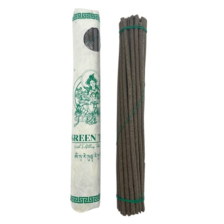 Incienso Tibetano Premium - Tara Verde - 30 barritas - Producto de Nepal