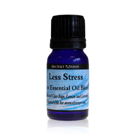 Mistura de Óleos Essenciais - Sem Estresse - Sálvia Branca, Limão e Lavanda - 10ml