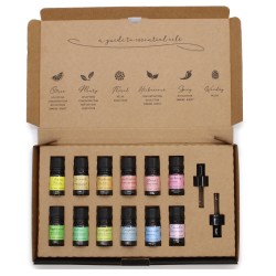 Set de Uleiuri Esențiale de Aromaterapie -...