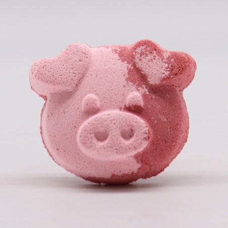 Bomba de Baño divertida - Cerdo - Pastel de Vainilla - 70g
