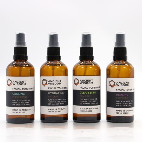 Tónico Facial - Hamamelis Puro 100ml - Aporta hidratación, Calma la piel y aporta nutrientes y vitaminas