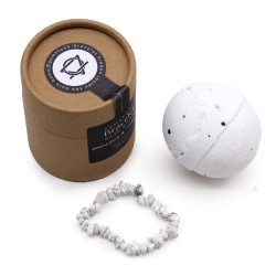 Bomba de Baño con Pulsera de Gemas - Toronja &...