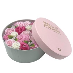 Round Box - Baby Blessings - Roses - Soap...
