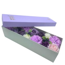 Coffret long - Lavande Rose et œillet - Savon...