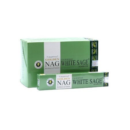 Incenso Golden Nag - Incenso alla salvia bianca
