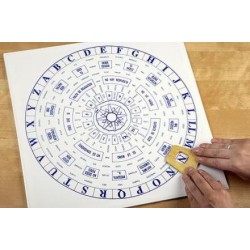PROFESSIONELLES SIEBEN KREISE OUIJA BRETT...