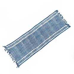 Covor Indigo realizat manual - 170x60cm -...