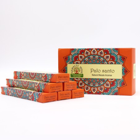 Incienso Namaste Mandala Masala - Palo Santo - Tradicional de India Agarbathi - Hecho a Mano