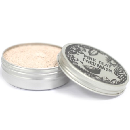 Mascarilla Facial Natural - Arcilla Rosa 50g