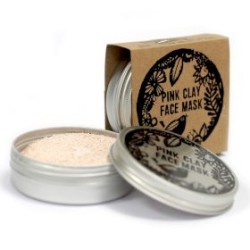 Mascarilla Facial Natural - Arcilla Rosa 50g