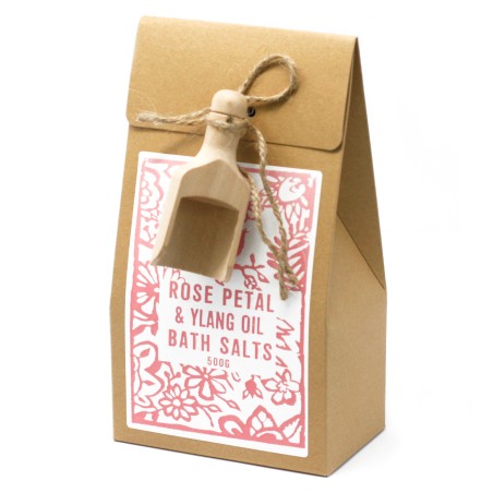 Sales de Baño - Ylang y Rosa del Himalaya - Agnes+Cat - Calidad Premium - 500gr