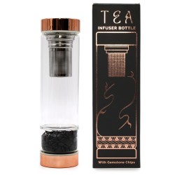 Frasco de Vidro para Infusão de Chá Cristal -...