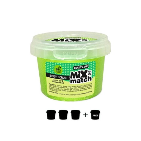 EXFOLIANTES MIX MATCH (PACK 3+1 GRATIS B) BEAUTY JAR - SIN SLS - SIN PARABENOS - NATURAL - ORGÁNICO