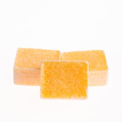 CUBE PARFUMÉ AMBRÉ DU MAROC - ORANGE & FLEUR -...