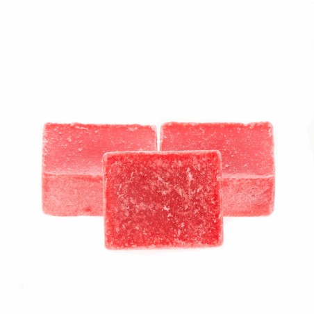 CUBE AMBRÉ PARFUMÉ DU MAROC - ROSES ROSES - Roses roses - 1 unité de 25 grammes
