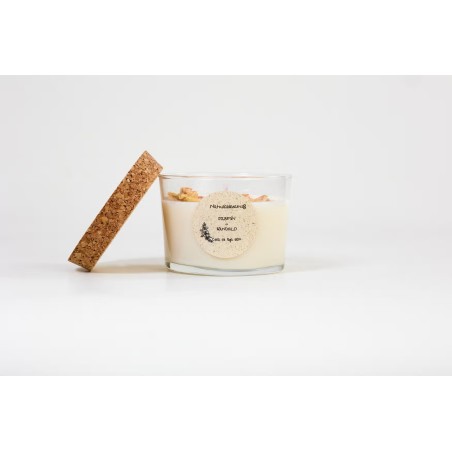 Espelma Cera de Soja Gessamí & Sàndal - Artesana - NaturalDreams8 - Fet a Mà - 270ml