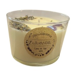 Lavendel Sojawas Kaars - Artisan -...
