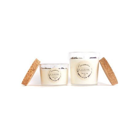Espelma Cera de Soja Lavanda - Artesana - NaturalDreams8 - Fet a Mà - 270ml