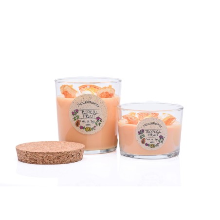 Espelma Cera de Soja Tropical Fruit - Fruita Tropical - Artesana - NaturalDreams8 - Fet a Mà - 270ml