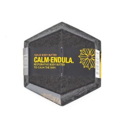 MANTECA CORPORAL SÓLIDA "CALM-ENDULA" - SOLIDU COSMETICS - FLOR CALÉNDULA, VITAMINA E Y ACEITE ALMENDRAS DULCES - 50gr