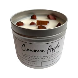 SOY CANDLE IN ALUMINUM - APPLE AND CINNAMON...