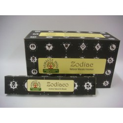 Incienso Namaste Masala Natural Zodiaco - Zodiac - Tradicional de India Agarbathi - Hecho a Mano