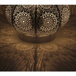 LAMPARA DE MESA ORIENTAL FAHID - ESTILO MARROQUÍ - 30x18x18cm