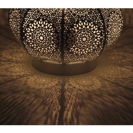 LAMPARA DE MESA ORIENTAL FAHID - ESTILO MARROQUÍ - 30x18x18cm