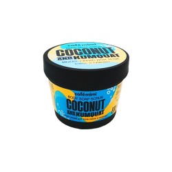 SABÃO ESFOLIANTE CORPORAL DE COCO E KUMQUAT -...
