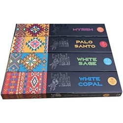 Encens Tribal Soul - Assortiment - Myrrh - Pal...