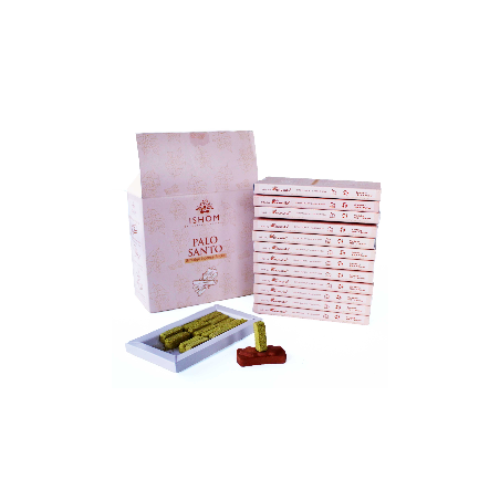 Ladrillos de Incienso Natural y Quemadores - Palo Santo - Ishom - 1 cajetilla