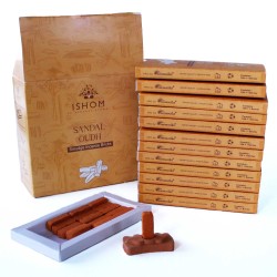 Mattoncini e Bruciaincenso Naturale - Legno di...