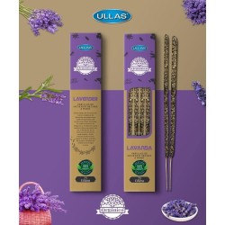 Lavender Incense - Handmade - 25g - Made in India - 100% Natural - ULLAS Organic Incense