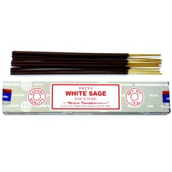Incienso Satya Salvia Blanca - White Sage - 1 unidad.