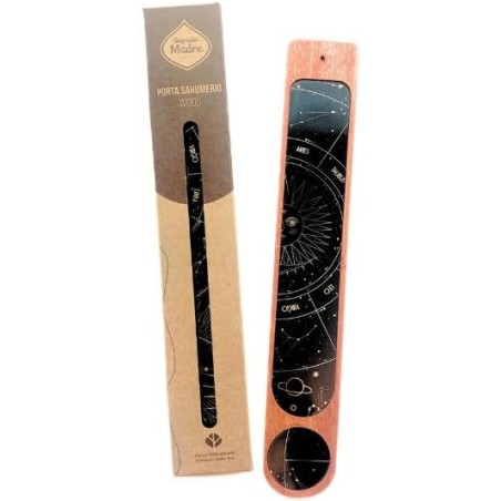 Incense holder - Poplar wood cone holder - Holy Mother Incense holder - Random color - 1 unit