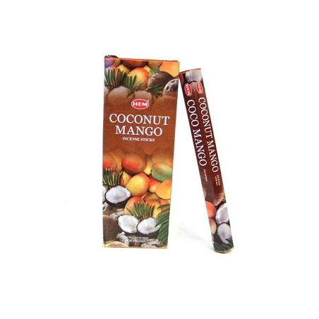 HEM Incenso al Cocco e Mango - 1 scatola da 20gr.