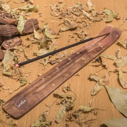 Lote 3x SATYA Frankincense - Incienso + 1 porta incienso de madera de mango