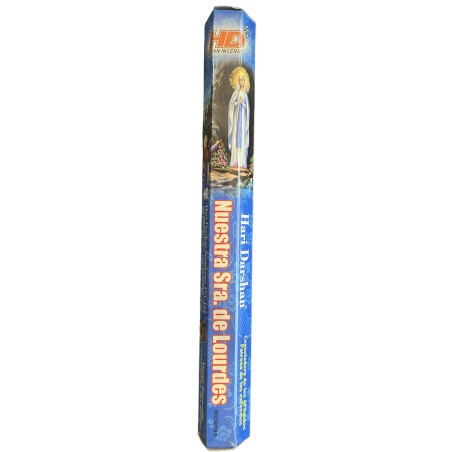 HD Incienso Nuestra Señora de Lourdes - Hari Darshan - Indian Incense - 1 cajita de 20 barritas