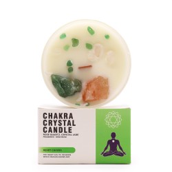 Espelmes de Cristall de Chakra - Chakra del Cor...