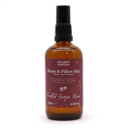 Spray Fragancia Navideña Ciruela Escarchada - Frosted Sugar Plum - Para hogar y almohadas - 100ml