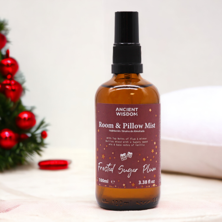 Spray Fragancia Navideña Ciruela Escarchada - Frosted Sugar Plum - Para hogar y almohadas - 100ml