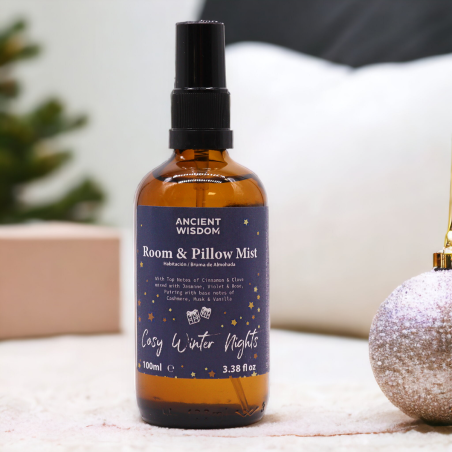 Spray parfum de Crăciun Cozy Winter Nights - Cozy Winter Nights - Pentru casă și perne - 100ml