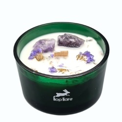 Magic Candle with Flowers and Gems Hop Hare -...